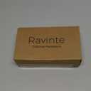 Ravinte 5 Pack 5 Inch Cabinet Pulls Kitchen Cupboard Handles with Round Base Matte Black Drawer Pulls Cabinet Handles 5" Length, 3" Hole Center