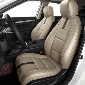 AOMSAZTO Seat Covers for Honda Civic Hatchback 2022-2024 Full Set Burgundy