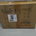 Folding Hand Truck 500lbs, Portable Heavy Duty Dolly Cart, 6 Wheels Collapsible Luggage Cart with 2 Elastic Ropes - Compact Trolley Cart for Easy Moving - Ideal Hand Cart for Travel and More (17, Black)