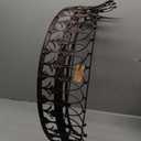 Metal Curtain Crown (Rust)