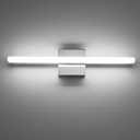 Combuh LED Vanity Lights Bar 24 Inch Bathroom Light Fixtures 14W IP44 Over Mirror Lighting Indoor Wall Sconces Modern Cool White 6000K for Washroom