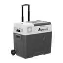 Alpicool CX30 Portable Refrigerator 29 Quart(27.8 Liter) with Trolley Vehicle, Car, Truck, RV, Boat, Mini Fridge Freezer for Driving, Travel, Fishing, Outdoor-12/24V DC
