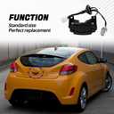 FUSCH Outside HDL Lock Assembly Back Hatch Release Switch Trunk Button Hatch Release Button Compatible with Hyundai Veloster 2012-2017 with Camera Replace#:81260-2V010