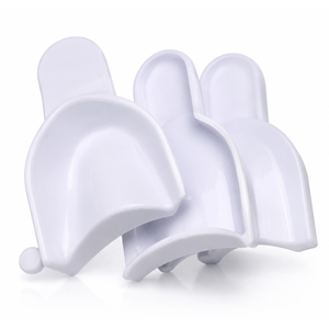 3 Pack Dental Impression Trays (White)