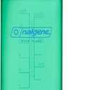 Nalgene 16 oz Wide Mouth Water Bottle | Slim Cup Holder Size, BPA-Free, Durable & Leak Proof, Lightweight Travel Bottle, Pastel Green