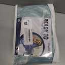 OMERAI Cooling Blanket for Hot Sleepers, Twin Breathable Lightweight Summer Blanket with Coconut Trees Printed Design, Ice Blankets for Bed/Travel/Outdoor 60''x80'', Twin Size, Green