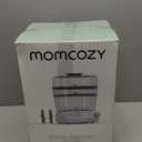 Momcozy 3 Layers Large Bottle Sterilizer and Dryer, Fast Sterilize and Dry, Universal Bottle Sterilizer for All Bottles & Breast Pump Accessories, Touch Screen & Auto-Off Bottle Sanitizer (Green)