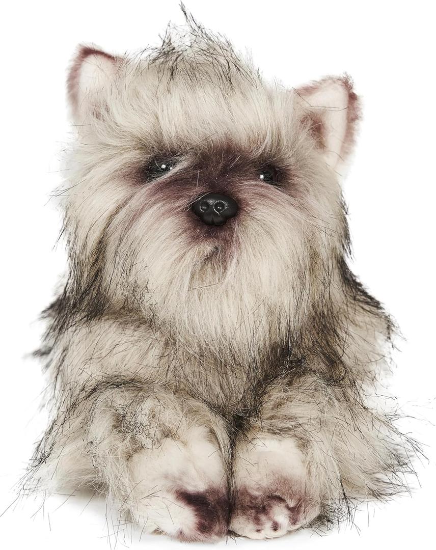 Bearington Cairn Terrier Stuffed Animal, 13 Inch Realistic Stuffed Animal