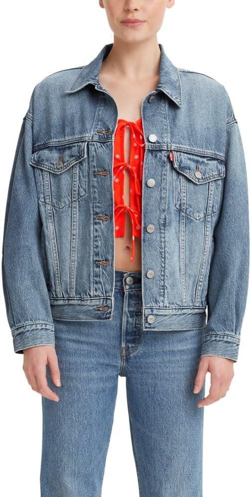 Levi's Women's 90s Trucker Jacket (X-Large, (New) Turning Heads)