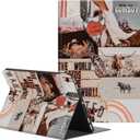 Compatible with Apple iPad (A16) 11th Generation Case 11 Inch 2025, iPad 10th Generation Case 10.9 Inch 2022 Slim Folio Protective Cover with Kickstand,Cowboy Cowgirl