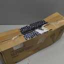 100-Pack Christmas Light Yard Stakes, 5.5 Inch Lighting Stakes for C7 C9 Christmas Lights Outdoor, Universal Yard Stakes for Outdoor Holiday Lights Use on Garden Lawn Patio Pathway Walkway  Black