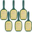 LemonRoad 6 Pcs Graters for Kitchen Stainless Steel Handheld Zester Double-sided Graters Christmas Cooking Utensils Gifts for Kitchen Cheese Chocolate Spices