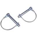 Chamixx 2PCS 3/8'' Plow Push Tube Pins 105188 Compatible with ATV Pro-Series Blades and Moose ATV Push Tubes Replace for KFI Products