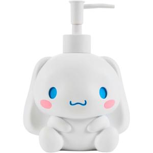 Cinnamoroll Soap/Lotion/Hand Sanitizer Resin Pump Dispenser, 12 Ounces, (Officially Licensed Product) by Franco Collectibles Cinnamoroll Soap/Lotion/Hand Sanitizer Resin Pump Dispenser, 12 Ounces, (Officially Licensed Product) by Franco Collectibles