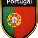 Portugal Flag Shield Patch Iron On Embroidered Applique Tactical National Flags Emblem Badge (1 Pack)