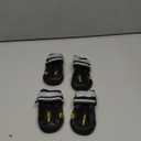 QUMY Dog Shoes for Large Dogs, Medium Dog Boots & Paw Protectors for Winter Snowy Day, Summer Hot Pavement, Water-Resistant in Rainy Weather, Outdoor Walking, Indoor Hardfloors Skid-Resistant Sole Size 3