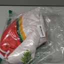 Horaldaily Christmas Tablecloth 6084 Inch, Poinsettia Golden Ribbon Washable Table Cover for Party Picnic Dinner Decor (Red)