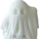 2 x Halloween Ghost Pumpkin Candles with Fragrant Halloween Decor Candle for Home and Table Decorations 2.6 * 2 * 1.9 Inch