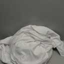 White Backdrop for Photoshoot, 10x10 ft Photo Backdrop Curtain Double-Side for Photography, Polyester Fabric White Background Screen for Photographic Studio Baby Picture Party Prop (Backdrop Only)