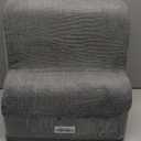 Dogs Steps for Bed, Dog Stairs for Small Dogs, 2-Step Dog Ramp for Bed, Couch, Sofa, and Chairs, Non-Slip Bottom Design, Cat Scratching, High Density Foam Portable Pet Step, Indoor, Grey