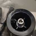 Juicer Machines - Wide Mouth Feed Chute with Self Feeding Hands-Free Design - Cold Press Juicer for Vegetables and Fruits - Juice Extractor Machine High Juice Yield - With Pusher (Medium, Black)