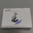 AMAZEAR Magnetic Mount Stand Compatible with DJI Osmo Pocket 3, Upgraded Pocket3 Accessories Adapter Clamp Magnet Suction Case Holder on Desktop, Vertical Surface, 180 Adjustable Handle, Pink