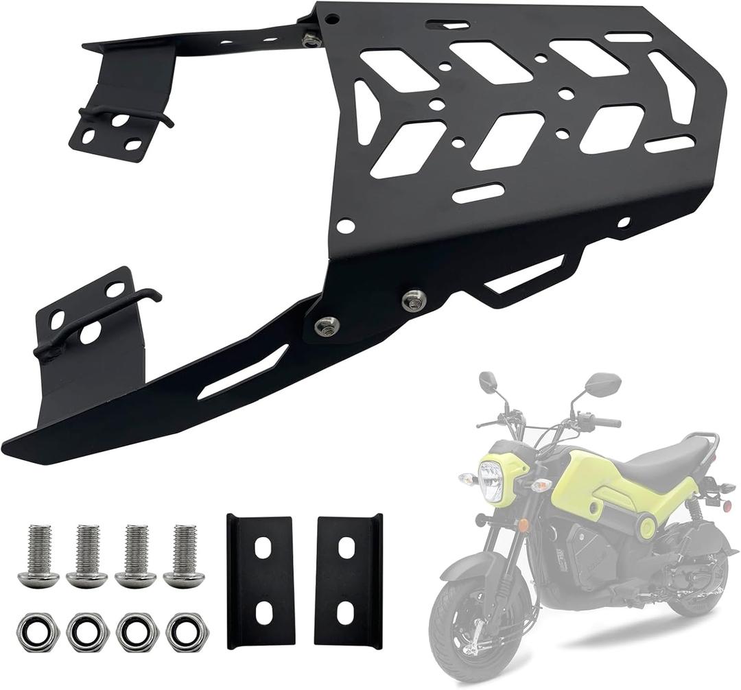 Motorcycle Rear Rack Luggage Rack Compatible with Honda Navi 2022 2023 2024 2025 2026