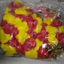 Marubhumi Artificial Marigold Flower Strands Garland for Diwali Decor,5 Feet Long Strands, Garland for Decoration, Diwali Decorations for Home, Christmas Decor Wedding Decor, Yellow & Red - 5 PCS