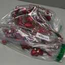 Winlyn 5.2' Valentine's Day Garland Red Heart and Berry Burgundy Berry Pip Artificial Garland Decorations for Spring Wedding Valentine Fireplace Mantel Table Dcor (Red)