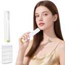 Lovsheme Sonic Dermaplane Razor for Women – 3-Speed Rechargeable Facial Hair Remover with LED Light & 5 Replacement Blades, Exfoliating Dermaplaning Tool for Peach Fuzz, Smooth & Radiant Skin