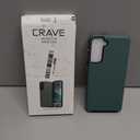 Crave for Galaxy S21 Case, Shockproof Protection Dual Layer Case for Samsung Galaxy S21 5G (6.2 inch) - Forest Green