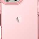 ArtsEvo Designed for iPhone 16 Pro Case, 6.6ft Drop Protection, Full Body Screen Camera Protective Phone Case, Pink