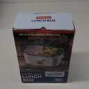 Electric Heated Lunch Box Food Heater for Adults and kids, food warmer , 70W 110V/12V/24V, heating lunch box for work, food warmer for car, 1.8L with Cutlery Set & Ice Pack