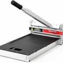 MAIHUITE 18mm Laminate Floor Cutter | 13-Inch Heavy-Duty Cutter for LVP, SPC, WPC, Engineered Hardwood | Adjustable 0°-45° Angle, Tungsten Steel Blade | Dust-Free, Ergonomic, DIY & Professional Use