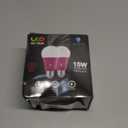 2 Pack BlueX LED A21 Pink Light Bulbs - 15W (120Watt Equivalent) - E26 Base, Party Decoration, Porch, Home & Holiday Lighting, Decorative Illumination