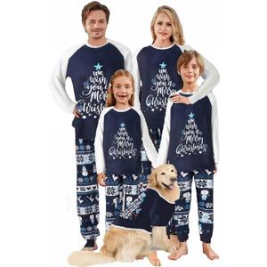 Urkutoba Matching Family Christmas Pajamas Christmas Pjs Family Matching Set Family Matching Christmas Pajamas Xmas Sleepwear(#138-Men, X-Large)