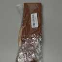 JASGOOD Women Wide Waist Belt Stretchy Elastic Vintage Belts for Dress Ladies Belt with Circle Buckle (Fits for Waist Size 36-40, Brown)