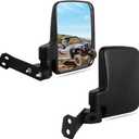 UNIGT Factory-style Non-destructive Side View Mirror Compatible with 2016-2024 Polaris General 1000 EPS XP 4 1000 Rear Sideview Mirrors to Pro-Fit Cage Factory Mount