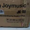 61-Key Electronic Keyboard Pack with Headphones,Microphone,Stand,Stool,and Power Supply-The Electronic Keyboards (Pack of 1), 33.84.112.7 Inch