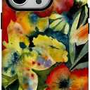 Phone Case Compatible with iPhone 14, Artistic Music Phone Case for Girls, Protective Hybrid 2-Layer Hard Shell, Gift for Women Music Lovers