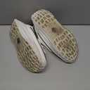 ELFOR Chunky Sneakers for Women,Thick Soled Non Slip Lace Up Platform Shoes,Running,Tennis,Breathable Sports Shoes White Size 10, 43