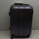 Kenneth Cole REACTION Out of Bounds Lightweight Hardshell 4-Wheel Spinner Luggage, Smokey Purple, 20-Inch Carry On