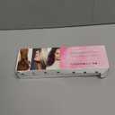 Ukliss Mini Curling Iron, Heats in 30s for Natural Waves & Loose Curls, Dual Voltage Travel Curling Iron with 5 Temp & Anti-Scald Guard, Perfect for Short to Medium Hair (Black, 3/4 Inch)