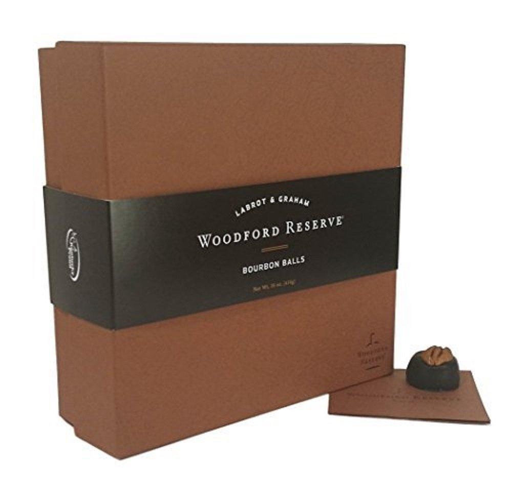 Woodford Reserve Bourbon Ball Gift Box, 32 Candies per box, delicious and perfect for holiday gifts (EXP 06/19/26)
