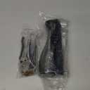 AquaSonic Aqua Flosser - Cordless Rechargeable Water Flosser for Teeth - Waterproof, Portable Oral Irrigator for Dental Cleaning with 5 Jet Tips  Braces Home Travel (Black)