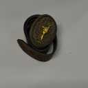 Verdusa Women's Vintage Western Leather Buckle Belt (Cow Brown)