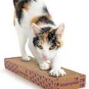 SmartyKat Super Scratcher Corrugated Cat Scratcher and Scratch Pad for Cats, Catnip Infused with Catnip, Scratchers for Indoor Cats and Kittens, Cardboard Scratching Post
Amazon's Choice