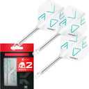Target Darts K-Flex Rove Dart Flights & Shafts, No.2/No.6 | Pack of 3 Kflex Integrated Flight & Shaft System, All in One Moulded Stem  Available in Lengths Short, Intermediate & Medium