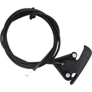 TQPONLY 912-201 Hood Release Cable & Pull Handle Compatible with 2006-2010 Dodge Ram 1500 2500 3500 4500 5500 Pickup Truck Replaces 55364471AA