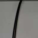 Moen Matte Black 54 to 72-Inch Adjustable Fixed Mount Single Curved Shower Curtain Rod for Bathroom, CSR2160BL